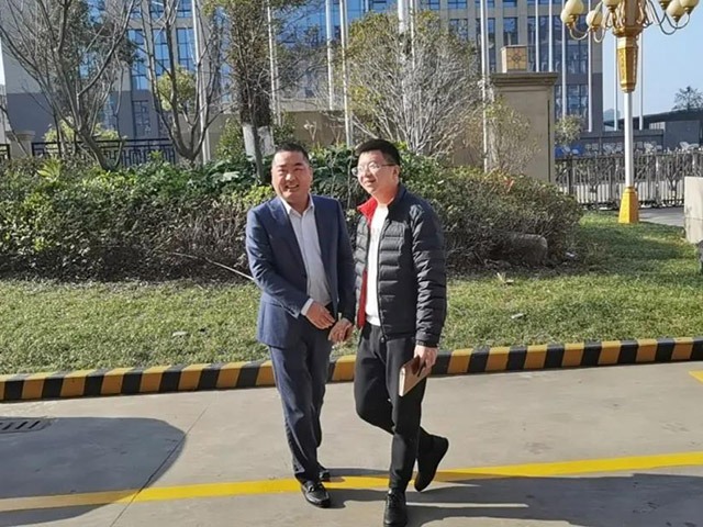 新春伊始，龙湾区空港管委会领导率队莅临集团走访慰问