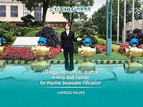 良固为船舶海水过滤系统交付一批铝青铜联动式三通球阀组 LIANGGU Delivers Al-Bronze 3-Way Ball Valves for Marine Seawater Filtration
